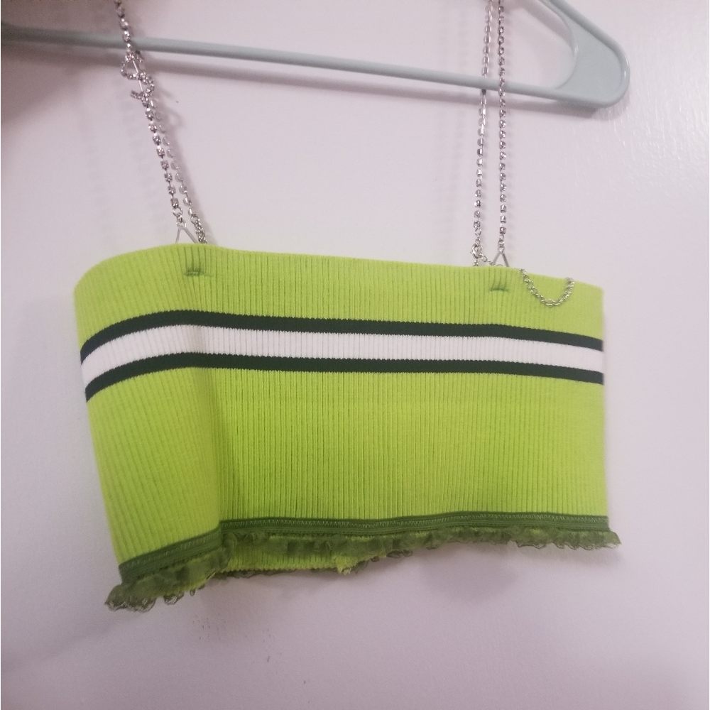 Freak City dollar bill crop top